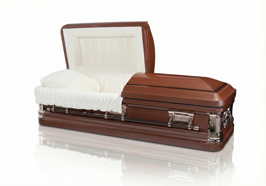 18 Gauge Steel Casket | Covington - Casket Depot Vancouver
