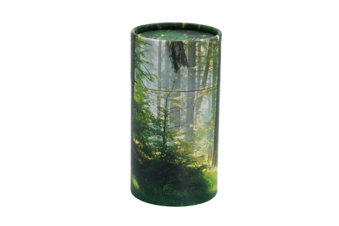 SCATTER TUBE MINI SIZE 5.5″ ( GREEN FOREST ) 05-2309 - Casket Depot Vancouver