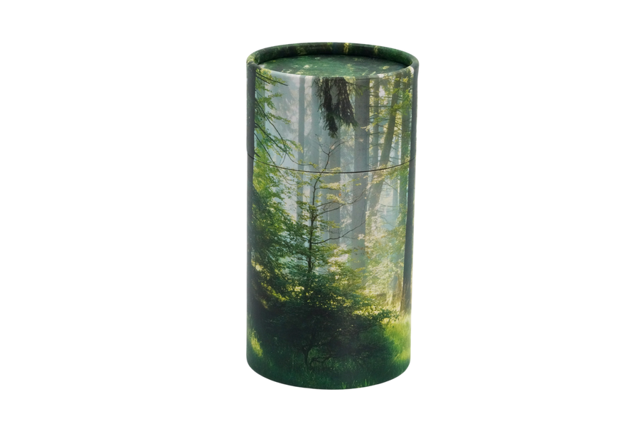 SCATTER TUBE MINI SIZE 5.5″ ( GREEN FOREST ) 05-2309 - Casket Depot Vancouver