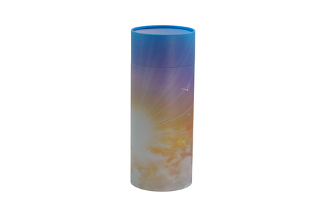 HEAVENLY SUN BIODEGRADABLE PAPER ADULT SIZE URN SCATTERING TUBE 05-2201 - Casket Depot Vancouver
