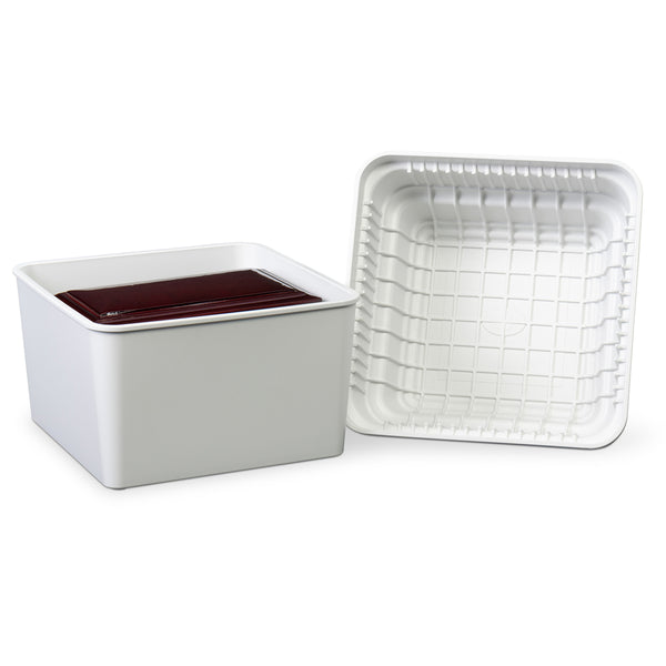 Urn vault with urn inside