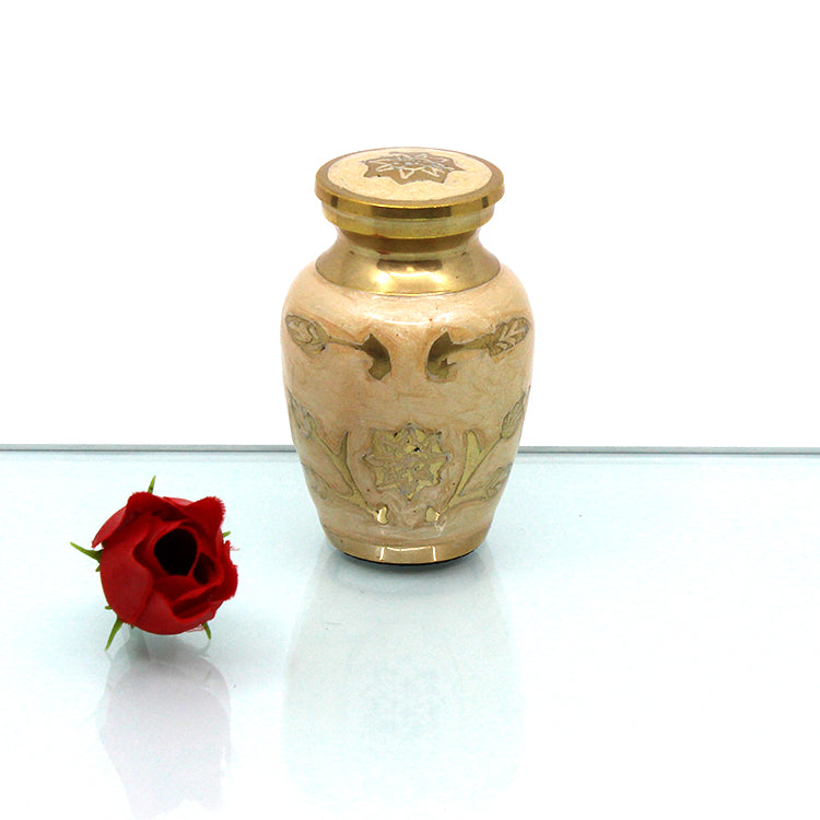 MEMENTO | PAINTED / GOLD LEAF – 06-1934T - Casket Depot Vancouver