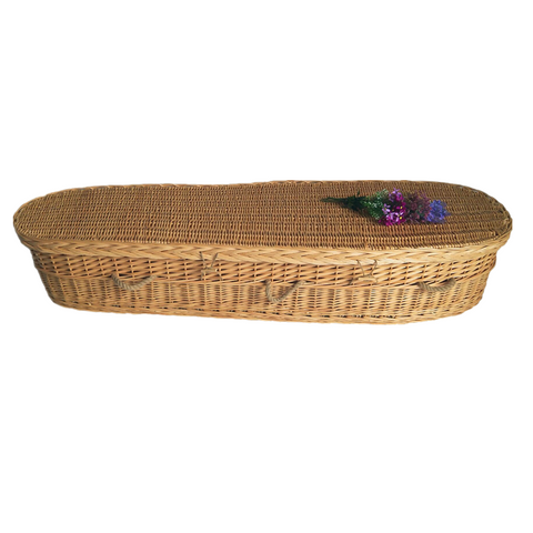 Casket Depot Seagrass Eco Casket 24" x 77" - Casket Depot Vancouver