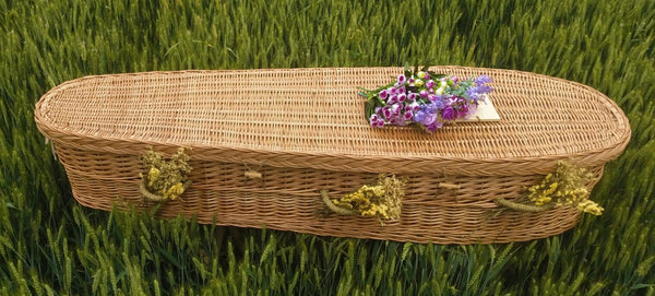 Casket Depot Seagrass Eco Casket 24" x 77" - Casket Depot Vancouver