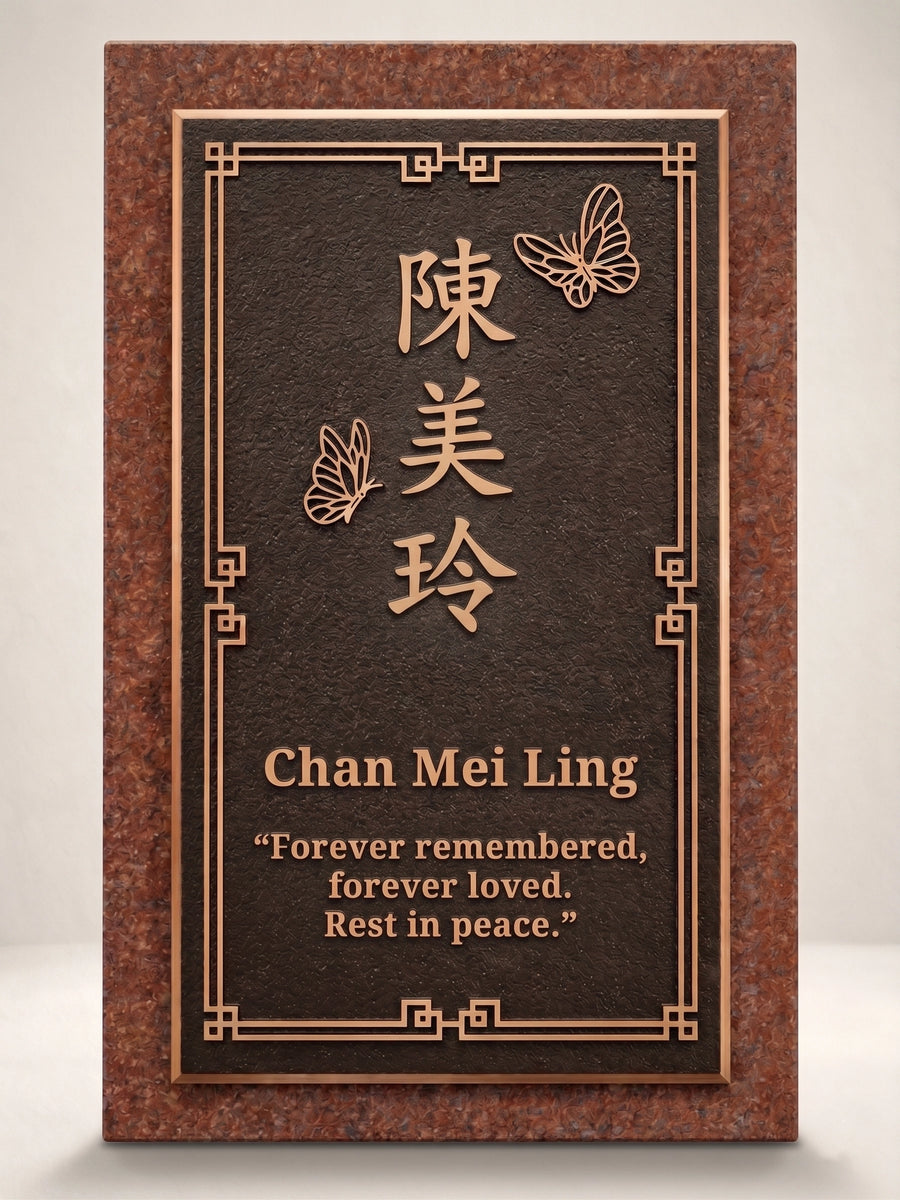Bronze Grave Markers & Memorial Plaques