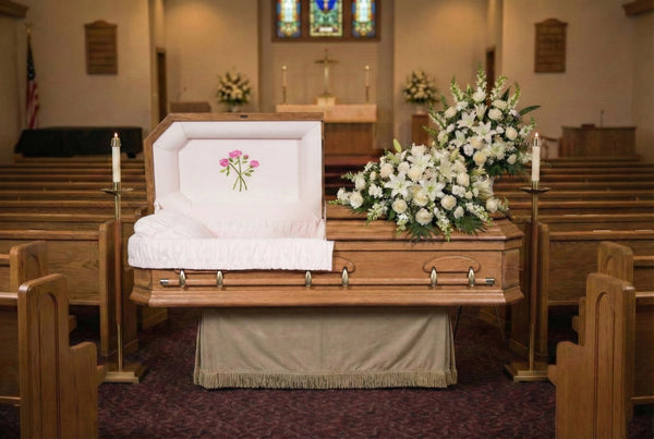 温哥华棺木店橡木棺材 ｜女士八角形