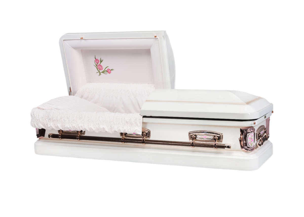 18 Gauge Steel Casket | Prim Rose | Casket Depot Vancouver