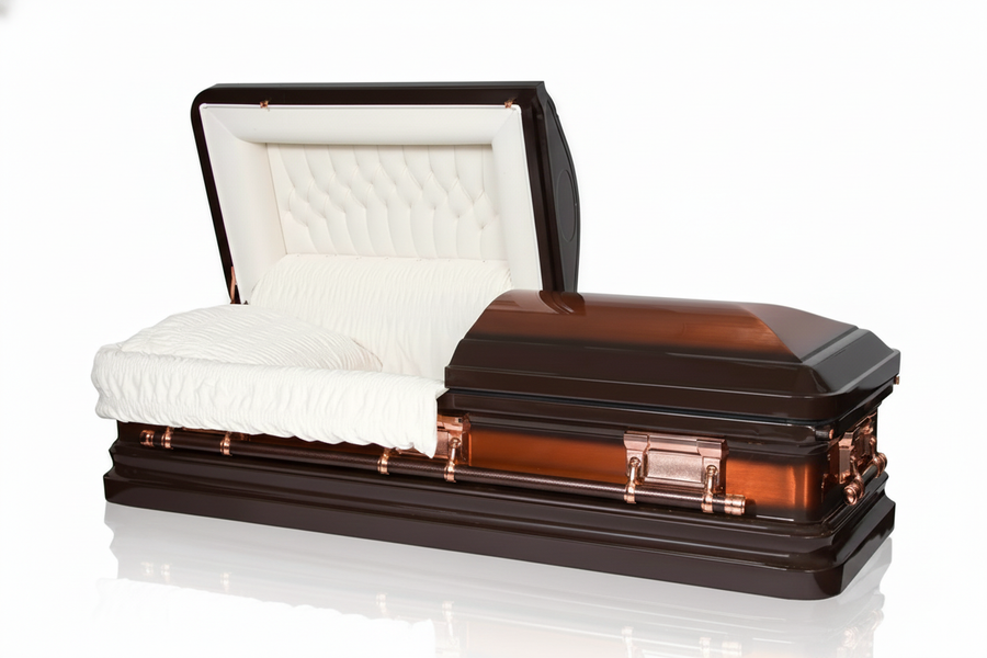 18 Gauge Steel Casket | Evergreen - Casket Depot Vancouver