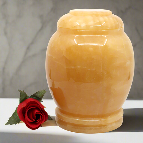 Marble Urn | Gansu Yellow