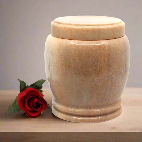 Marble Urn | Sichuan Polished Pink