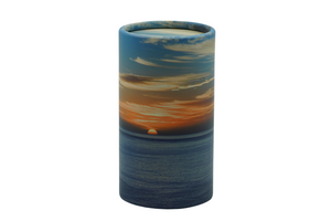 SCATTER TUBE MINI SIZE 5.5″ ( OCEAN SUNSET ) - Casket Depot Vancouver