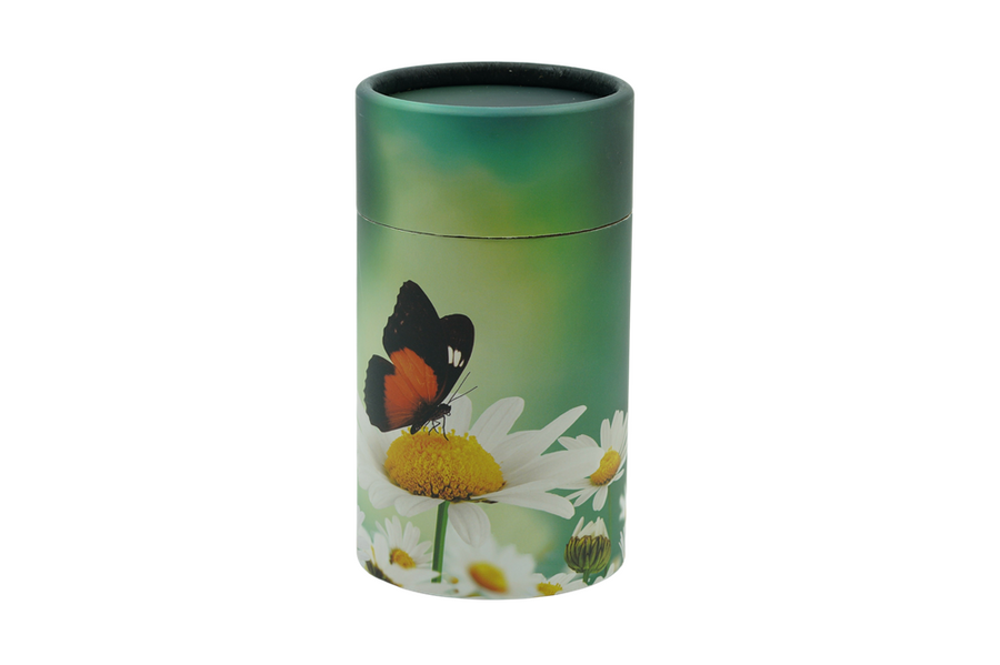 SCATTER TUBE MINI SIZE 5.5″ ( BUTTERFLY ) - Casket Depot Vancouver