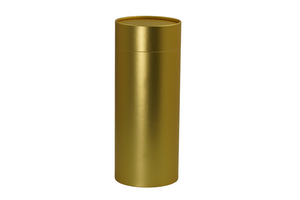 PURE GOLD BIODEGRADABLE PAPER ADULT SIZE URN SCATTERING TUBE - Casket Depot Vancouver