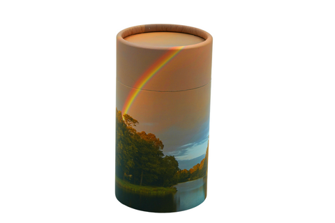 SCATTER TUBE MINI SIZE 5.5″ ( RAINBOW ) - Casket Depot Vancouver