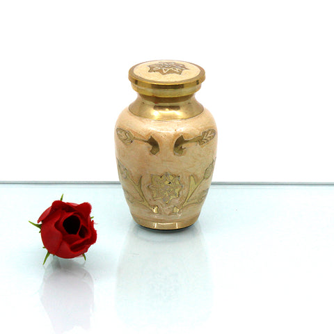 MEMENTO | PAINTED / GOLD LEAF – 06-1934T - Casket Depot Vancouver
