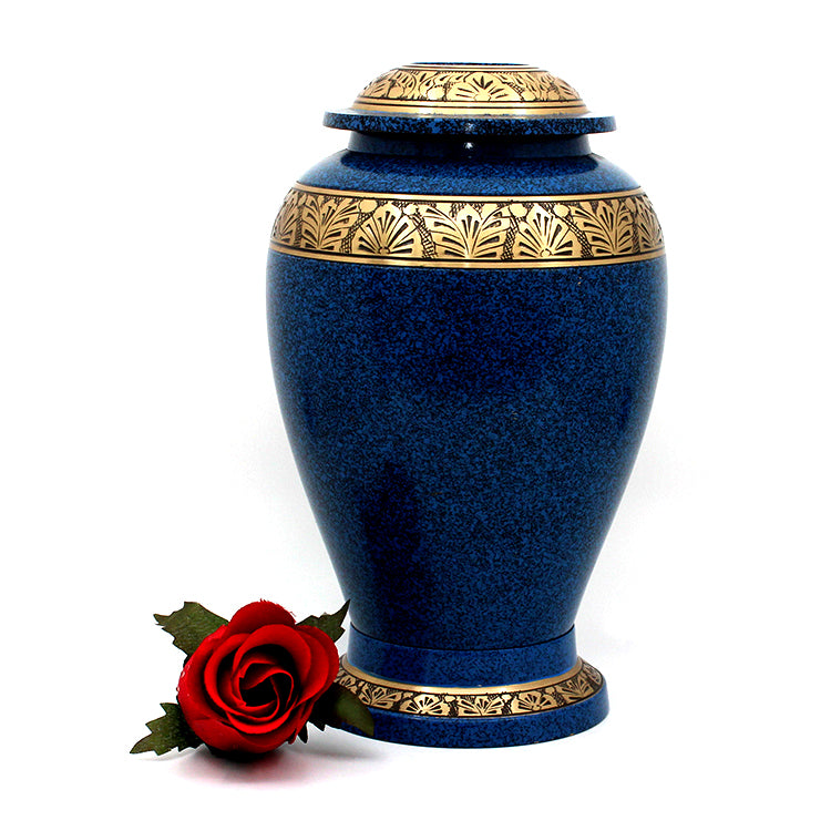 Odessa Solid Brass Cremation Urn