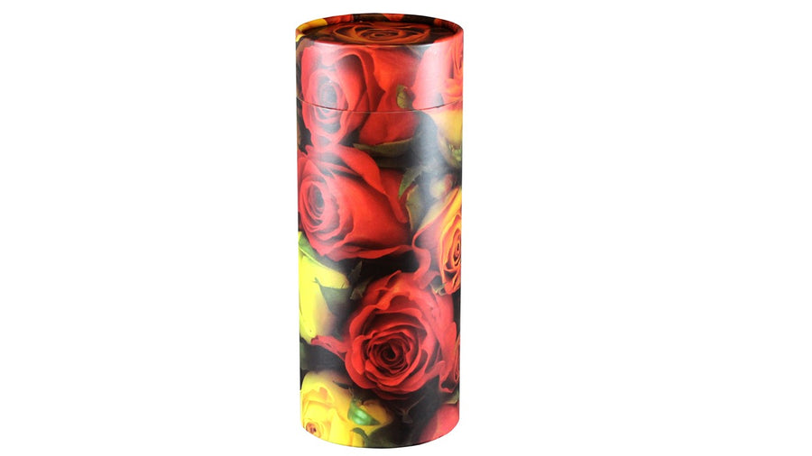 ROSES SCATTERING TUBE – ADULT SIZE 05-2005 - Casket Depot Vancouver