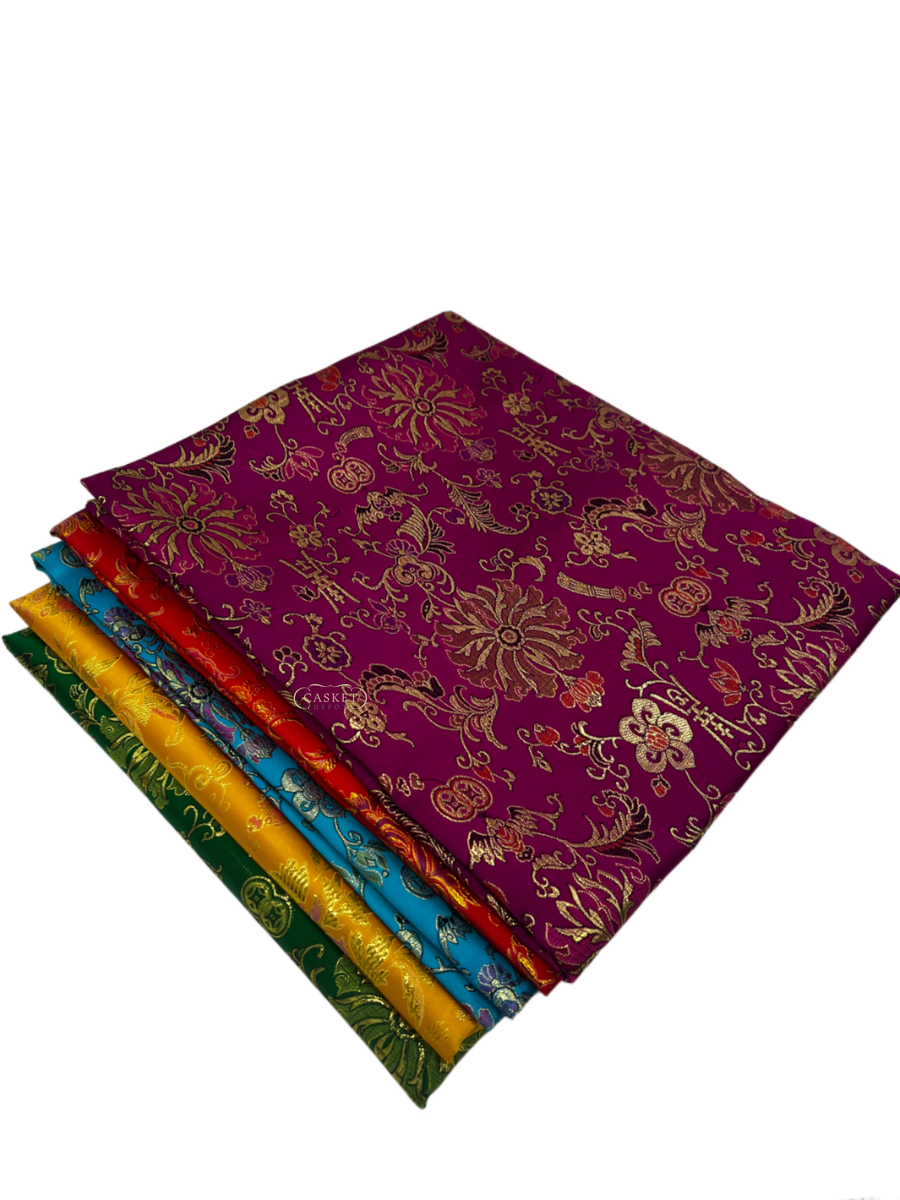 Embroidered Chinese Funeral Blanket 刺绣子孙被 - Casket Depot Vancouver
