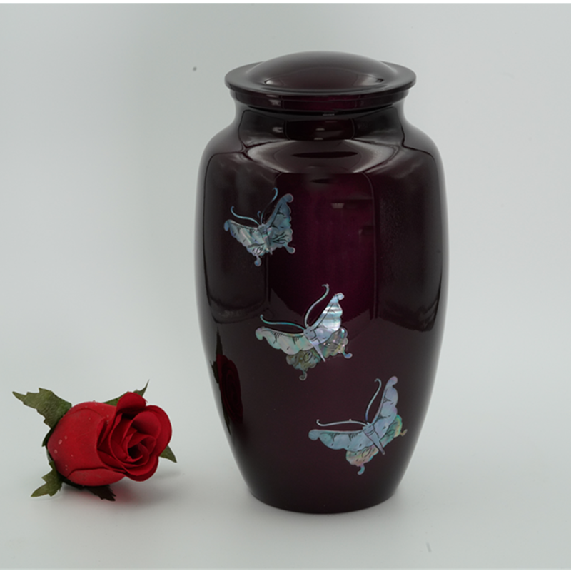 BUTTERFLY TRANQUILITY ADULT URN, 03-9998 - Casket Depot Vancouver